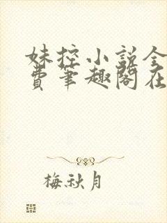 妹控小说全文免费笔趣阁在线阅读