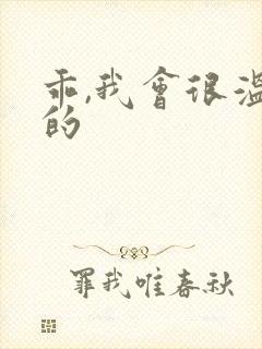 乖,我会很温柔的