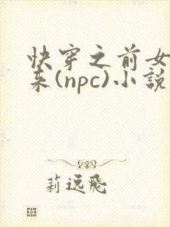 快穿之前女友归来(npc)小说免费阅读