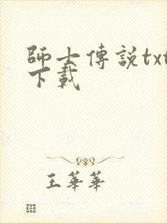 师士传说txt下载