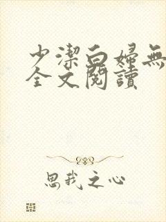 少洁白妇无删减全文阅读