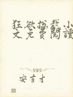 狂欲总裁小说全文免费阅读