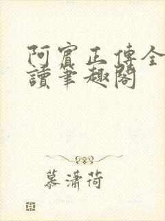 阿宾正传全文阅读笔趣阁