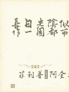 长日光阴似箭乱作一团都市言情