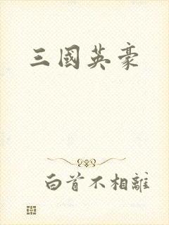 三国英豪