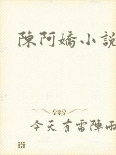 陈阿娇小说