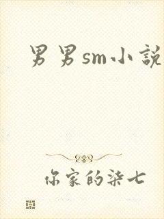 男男sm小说