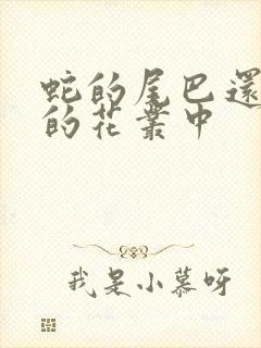 蛇的尾巴还在我的花丛中