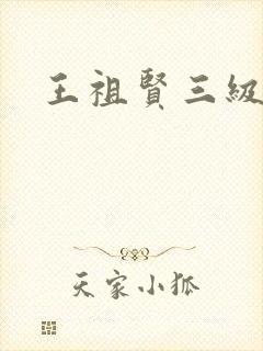 王祖贤三级