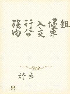 强行入侵粗暴h肉公交车