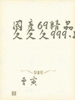 国产69精品久久久久999小说