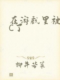 在游戏里被怪物C了