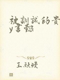 被训诫的贵妃by书懿