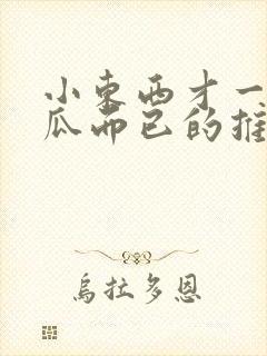 小东西才一根黄瓜而已的推荐书