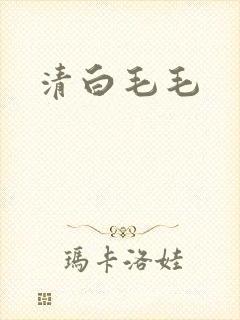 清白毛毛