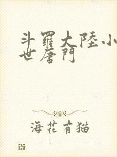 斗罗大陆小说绝世唐门