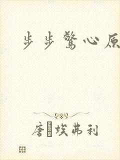 步步惊心原著