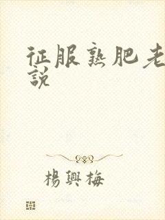 征服熟肥老妇小说