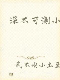 深不可测小说