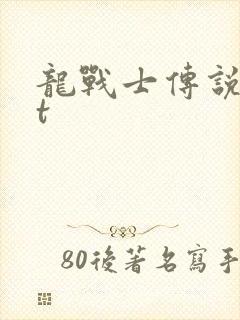 龙战士传说txt