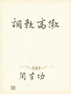 调教高傲