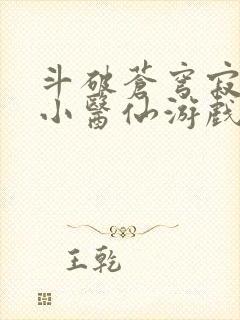 斗破苍穹寂寞的小医仙游戏世界