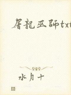 屠龙巫师txt