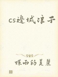 cs边城浪子