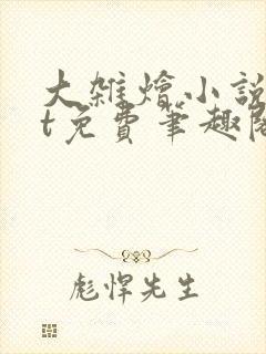 大杂烩小说txt免费笔趣阁