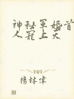 神秘军婚首长大人宠上天