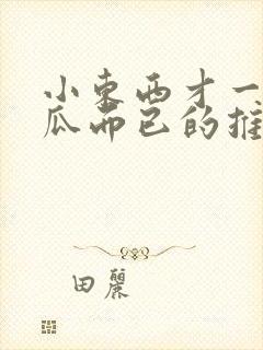 小东西才一根黄瓜而已的推荐书