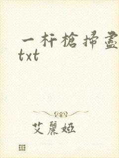 一杆枪扫尽全家txt