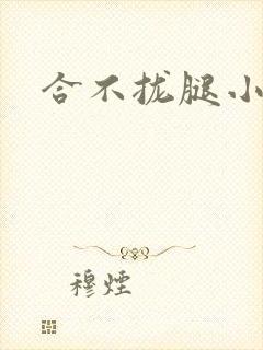 合不拢腿小说