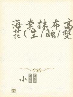 海棠抹布高岭之花(生/触/双)