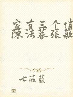 家有三个俏媳妇陈法蓉张敏