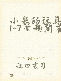 小米的玩具日记1-7笔趣阁有声