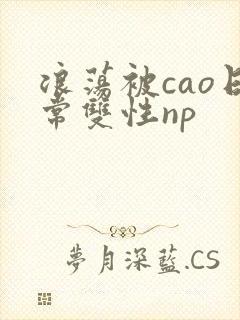 浪荡被cao日常双性np