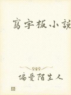 写字板小说