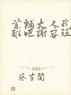 首辅大人我们和离吧谢容珏