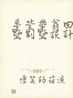 梦莹带翁回乡别墅别墅设计