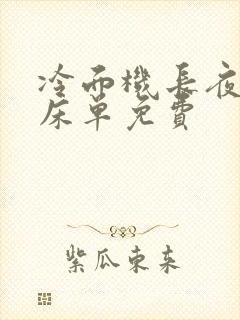 冷面机长夜夜洗床单免费