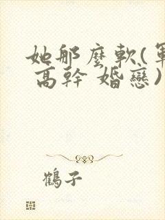 她那么软(军婚 高干 婚恋)完结