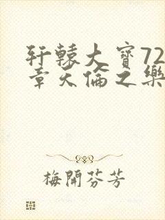 轩辕大宝720章天伦之乐