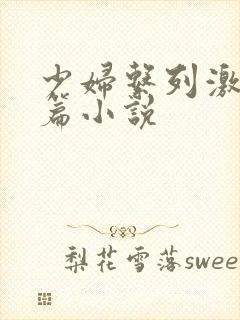 少妇系列激情短篇小说