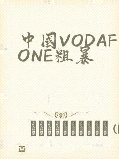 中国VODAFONE粗暴