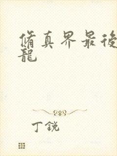 修真界最后一条龙