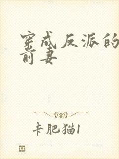 穿成反派的炮灰前妻