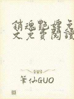 销魂艳婢免费全文免费阅读