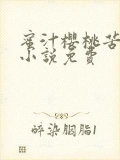 蜜汁樱桃苦咖啡小说免费