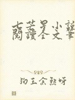 七芒星小说免费阅读全文笔趣阁